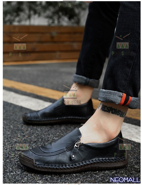 人気商品 ☆ メンズ ビジネス レザー シューズ ブラック サイズ 26.0cm 革靴  靴 カジュアル 屈曲性 通勤 軽量  【622】