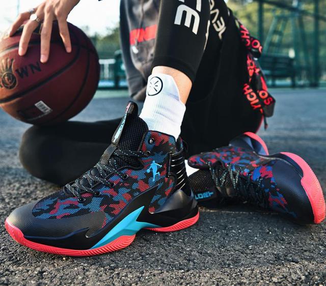 メンズ スニーカー カラーC 24.0cm〜27.5cm 靴 シューズ 防滑 バスケットシューズ 通勤 通学 旅行 【240】