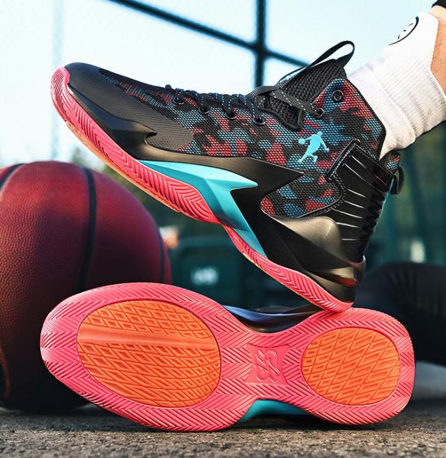 メンズ スニーカー カラーC 24.0cm〜27.5cm 靴 シューズ 防滑 バスケットシューズ 通勤 通学 旅行 【240】