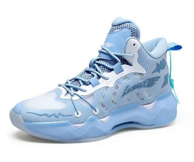 メンズ スニーカー ブルー 23.0cm〜27.5cm 靴 シューズ 防滑 バスケットシューズ 通勤 通学 旅行 【245】