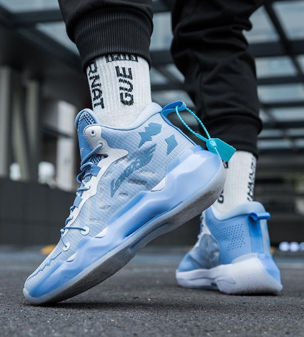 メンズ スニーカー ブルー 23.0cm〜27.5cm 靴 シューズ 防滑 バスケットシューズ 通勤 通学 旅行 【245】