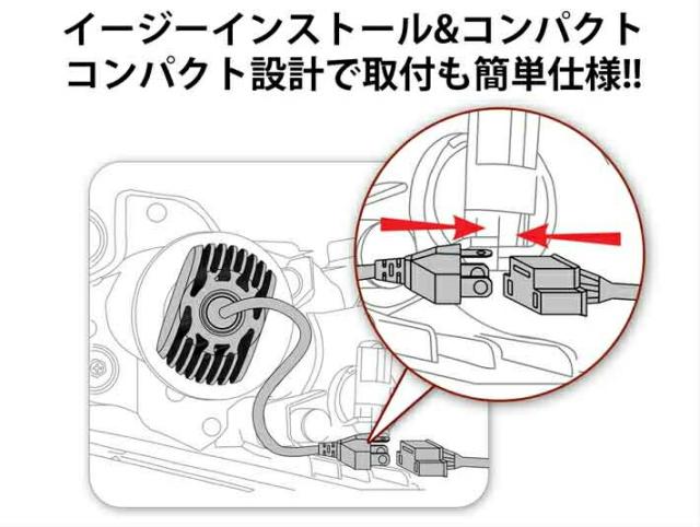 最新型 LEDヘッドライト/フォグランプ 左右2個セットH4 Hi-Lo/H8/H11/H16/HB3/HB4/H1/H3/H7/PSX26/HIR2(9012) 新基準車検対応6500k 8000LM HIDと同等発光量_5