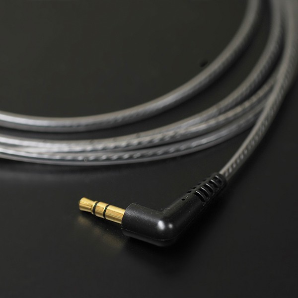 須山補聴器 FitEar フィットイヤー cable 004 BLK(黒) リケーブル FitEar用2PIN カスタムIEM L字プラグ  アンバランス接続【送料無料】の通販はau PAY マーケット - e☆イヤホン | au PAY マーケット－通販サイト