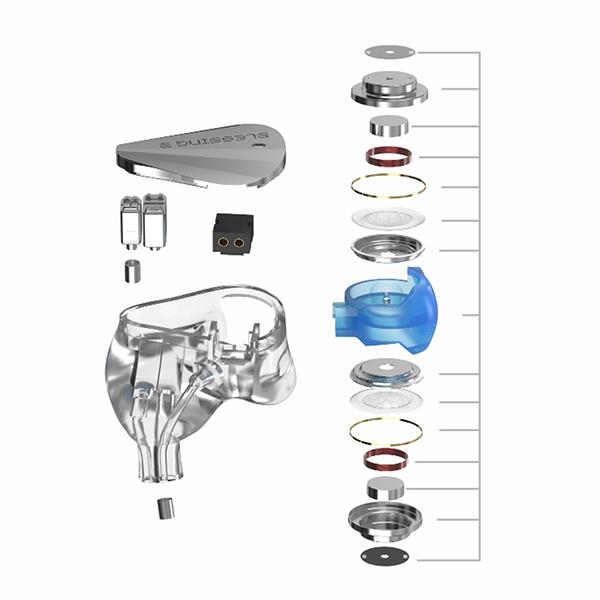 moon drop Blessing 3 水月雨 リケーブル付き 水月雨 (MOONDROP) ムーンドロップ Blessing3 有線イヤホン 有線