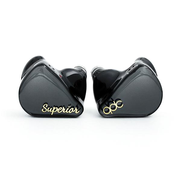 qdc SUPERIOR Piano Black 2pin リケーブルおまけ付 qdc SUPERIOR Piano Black キューディーシー 有線イヤホン