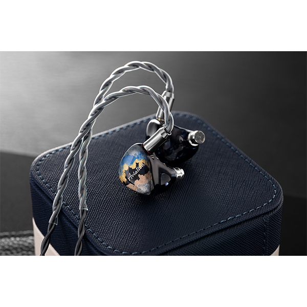 有線イヤホン) QoA Aviation ギャラクシー リケーブル対応 2Pin