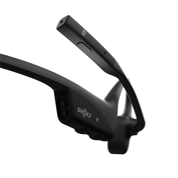 Shokz OpenComm2 Black ショックス 骨伝導ヘッドセット 骨伝導イヤホン