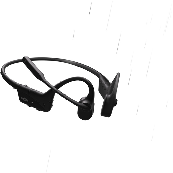 Shokz OpenComm2 Black ショックス 骨伝導ヘッドセット 骨伝導イヤホン ...