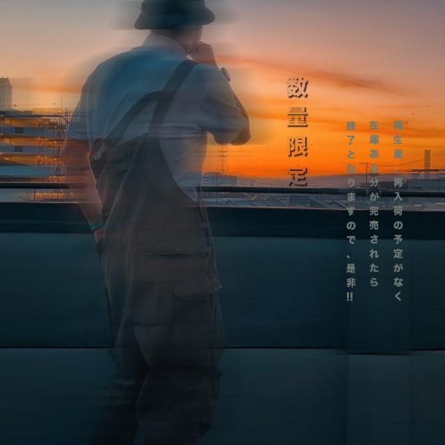 tsb 数量限定 ヴィンテージ風 サロペット メンズ ウォッシュ加工 色