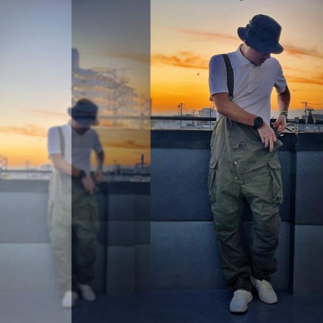 tsb 数量限定 ヴィンテージ風 サロペット メンズ ウォッシュ加工 色落ち加工 ミリタリー オーバーオール#T522 BL tsb 数量限定 ヴィンテージ風 サロペット メンズ ウォッシュ加工 色