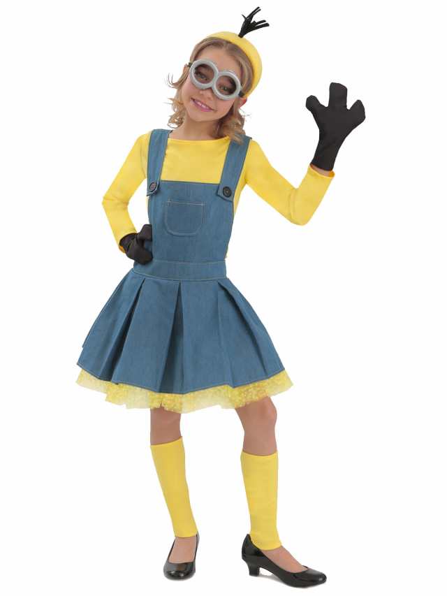 ミニオン コスプレ ミニオンズ キッズ 仮装 ハロウィン フラッフィー コスチューム Minionsの通販はau Pay マーケット La La