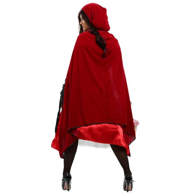 赤ずきん コスプレ 衣装 コスチューム マント エプロン 大きい サイズ