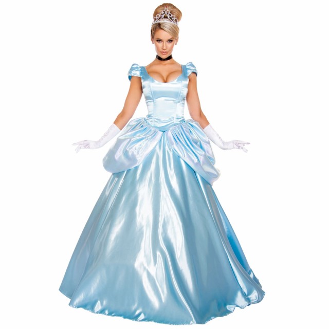 シンデレラ コスチューム 大人 ドレス コスプレ 衣装 ハロウィン ワンピース 仮装 Cinderellaの通販はau Pay マーケット La La