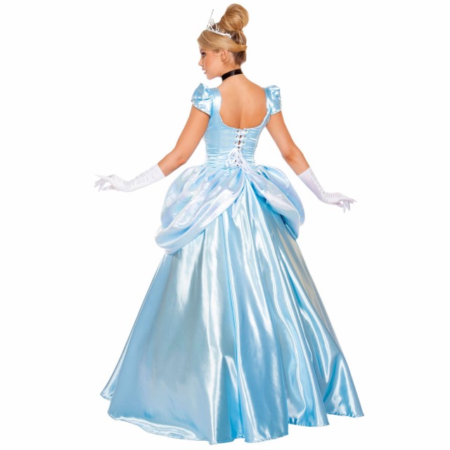 シンデレラ コスチューム 大人 ドレス コスプレ 衣装 ハロウィン ワンピース 仮装 Cinderellaの通販はau Pay マーケット La La