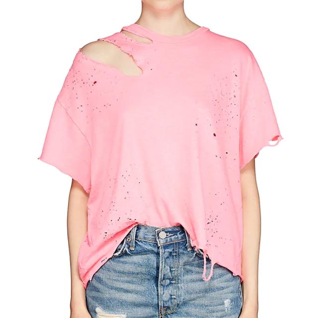 Amiri アミリ ピンク Tシャツ Lサイズ