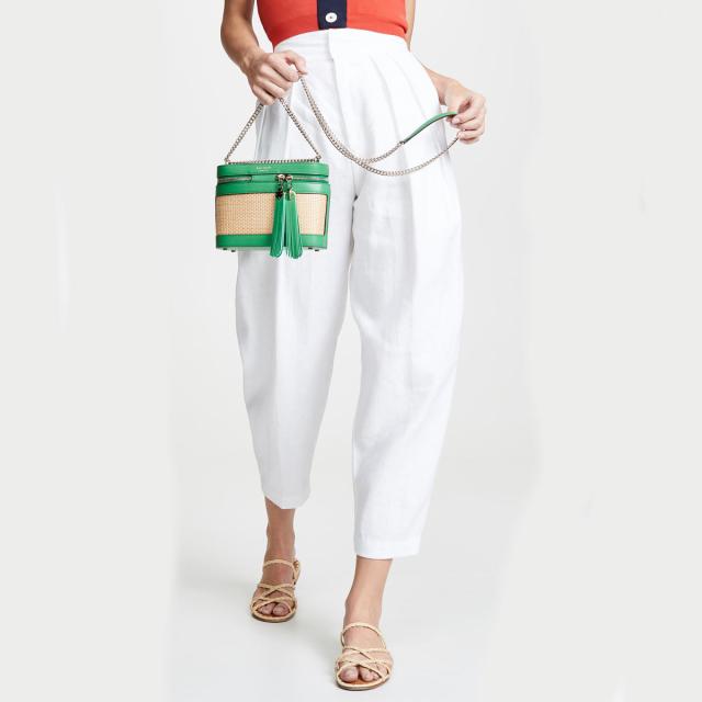 送料無料 ケイトスペード バッグ かごバッグ バイカラー レディース