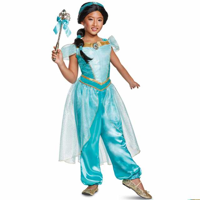 送料無料 アラジン ジャスミン キッズ 子供用 衣装 コスプレ ハロウィン ディズニー Disney Alladinの通販はau Pay マーケット La La