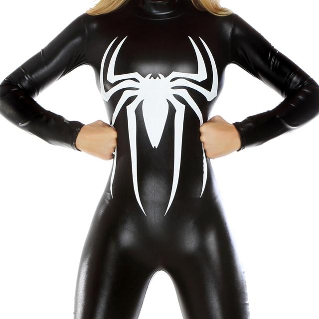 送料無料 スパイダーマン ポイズン セクシー スーツ 大人用 コスプレ