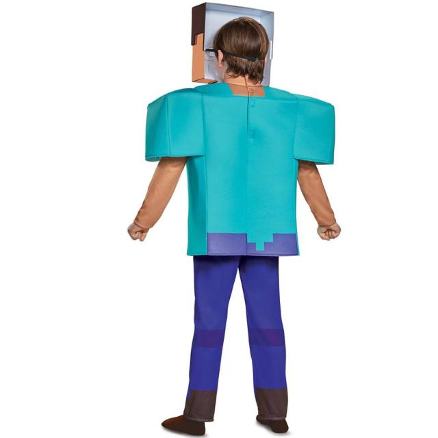 送料無料 マインクラフト コスチューム スティーブ 子供用 コスプレ Ps4 スイッチ スキン Forge Minecraftの通販はau Pay マーケット La La