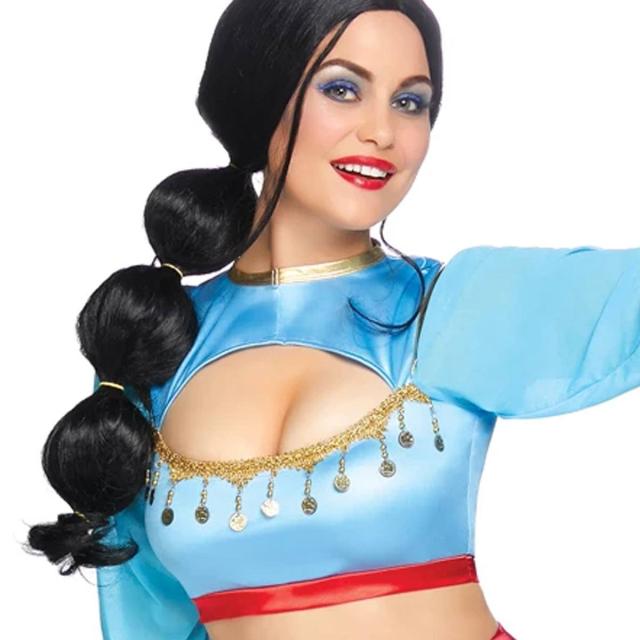 専用　　ジャスミンコスチューム♡女性 レディース コスプレ M L dizuni-disney-arajin-aladdin-