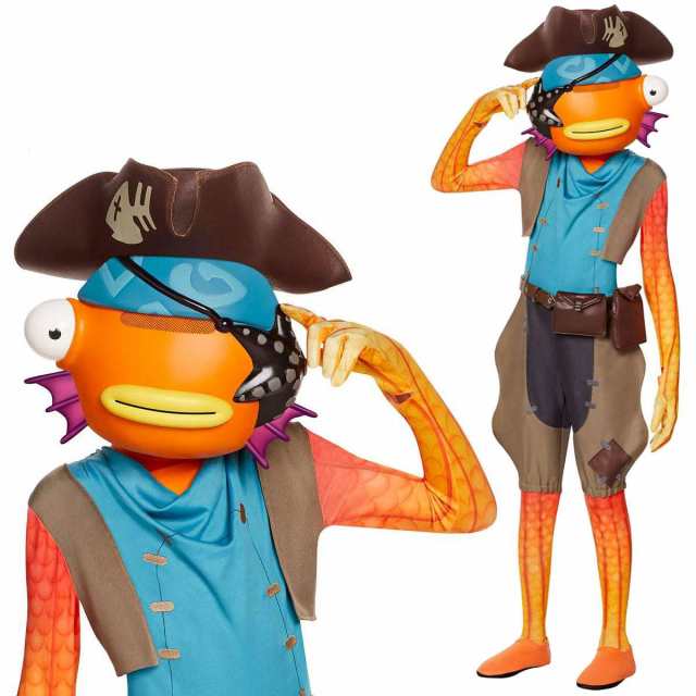 送料無料 フォートナイト フィッシュスティック コスプレ 子供用 コスチューム Fishstick スキン 服 ハロウィン Fortniteの通販はau Pay マーケット La La