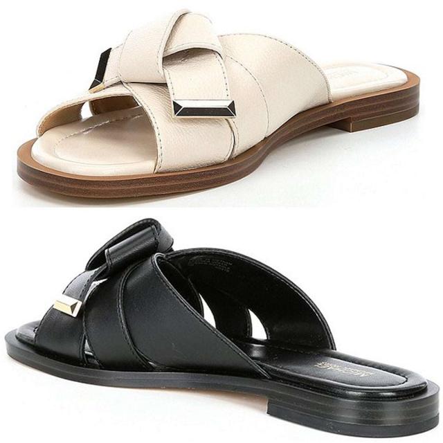 送料無料 マイケルコース サンダル つっかけ ぺたんこ おしゃれ