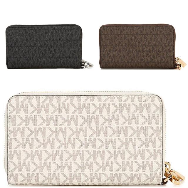 送料無料 マイケルコース 長財布 レディース 財布 ブランド ストラップ