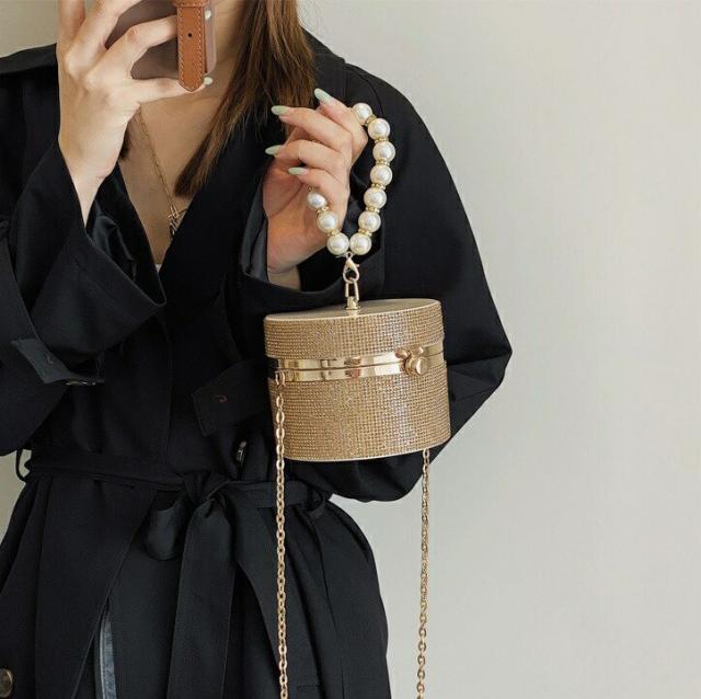 O1レディース バッグ クリスタルショルダーバッグ キラキラ．ラインストン パーティーバック O1レディース バッグ クリスタルショルダーバッグ キラキラ．ライン