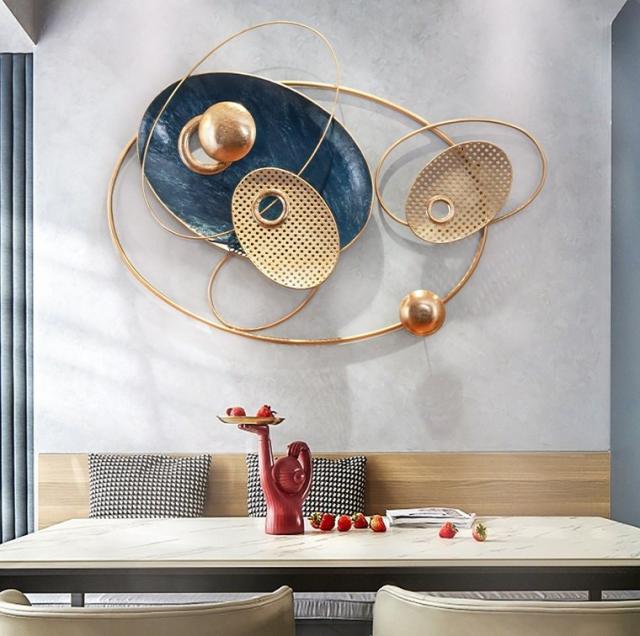 WD99-2アイアン 壁掛け 北欧調 高級感壁飾り インテリア雑貨 部屋飾り 壁面装飾 工芸品 民芸品 手作りの通販は