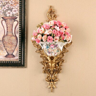 T5-1壁飾り 人工観葉植物 壁掛けインテリア ディスプレイ 壁掛けミックスグリーン 造花 壁掛けの通販は 30,405円