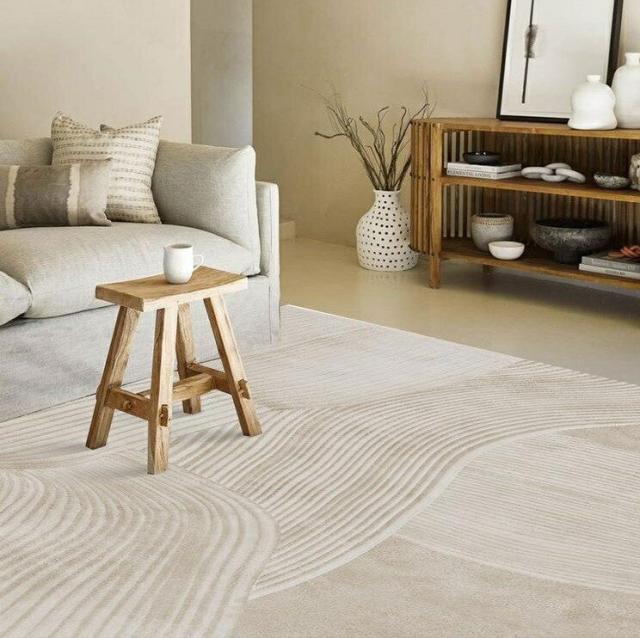 FM60ラグカーペット リビングマット ラグマット、カーペット、ラグ、マッ 滑り止め付 ホットカーペット対応 床暖房対応