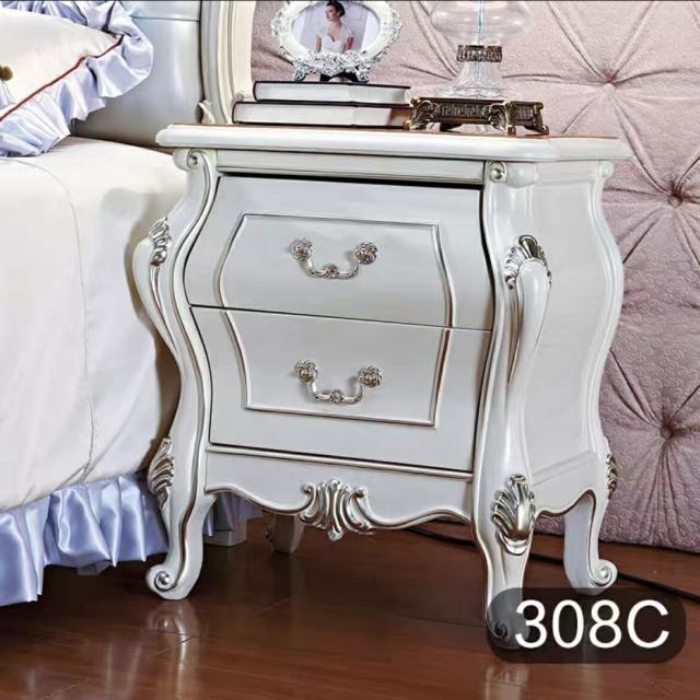 高級ベッドサイド用テーブル サイドテーブル 収納キャビネット 引き出しチェスト