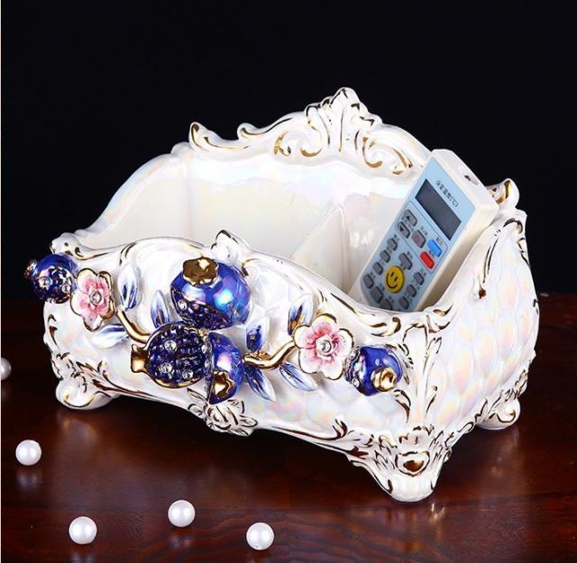 TI20高級感のある ．ティッシュケース 小物入れ 収納付き