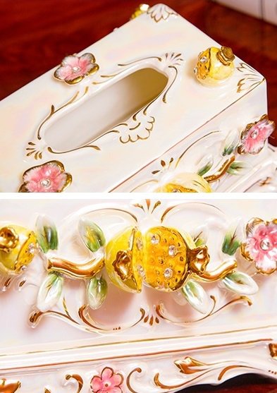 TI80高級感のある ．ティッシュケース 小物入れ 収納付きの通販は