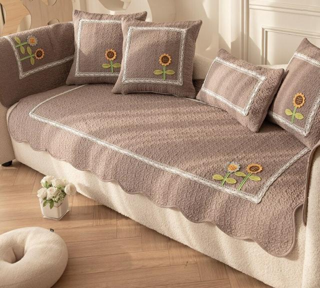 SO133ソファーシート ソファーカバー シーズン通用タイプ サイズオーダー可能 滑りどめ生地 1点セットの通販は