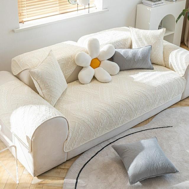 SO134ソファーシート ソファーカバー シーズン通用タイプ サイズオーダー可能 滑りどめ生地 1点セット