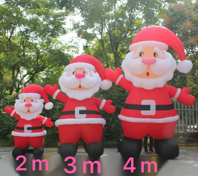 クリスマス 飾り サンタさん 6m デコレーション ライトアップ インフレータブル 膨らます イベント パーティー 庭 デコレーションの通販は