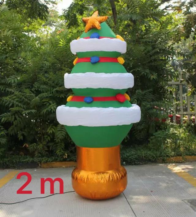 クリスマス飾り クリスマスツリー 2m デコレーション ライトアップ  