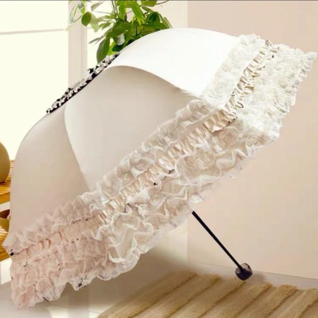 20220711-34 折り畳み傘 晴雨兼用 レディース UVカット 遮熱 雨傘日傘 紫外線カット