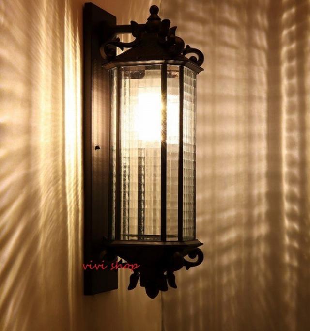 OU12-1-1壁掛け照明 壁掛け灯 インテリア照明 玄関灯 ．アンティーク 外灯 廊下 屋外の通販は