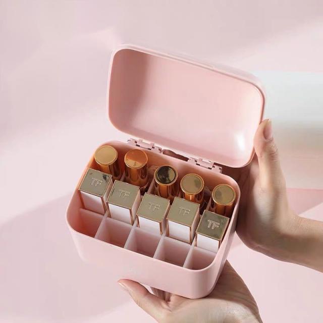 口紅収納 リップ収納ケース 口紅スタンド ホルダー リップグロスの通販