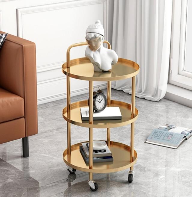 カフェカート サイドテーブル ．小物入れ．キッチンワゴン．カートワゴン