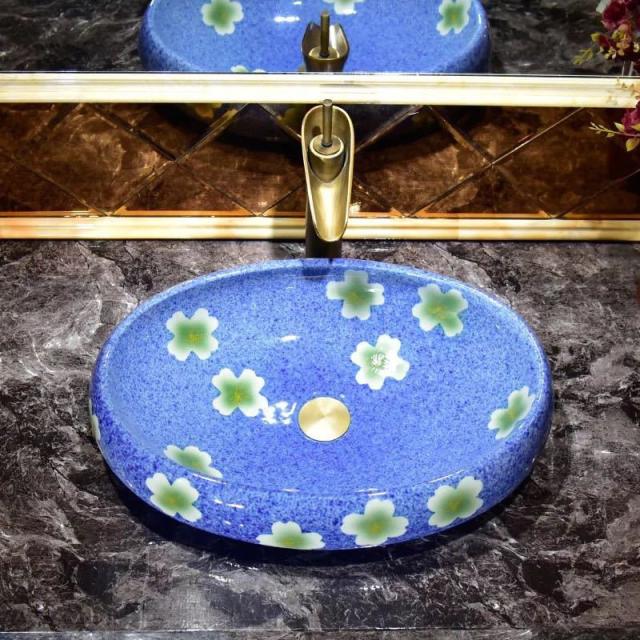 洗面ボウルセット 洗面ボール 陶器 手水鉢 手洗器 手洗い鉢 洗面器~の通販は 55,947円