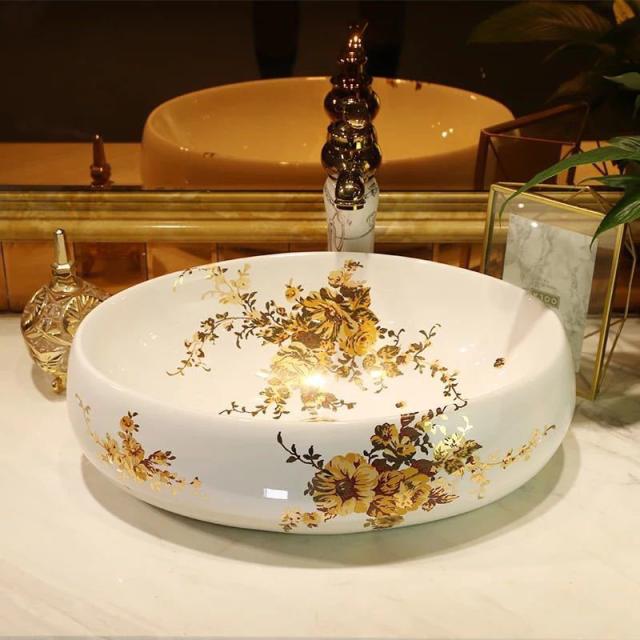 洗面ボウルセット 洗面ボール 陶器 手水鉢 手洗器 手洗い鉢 洗面器