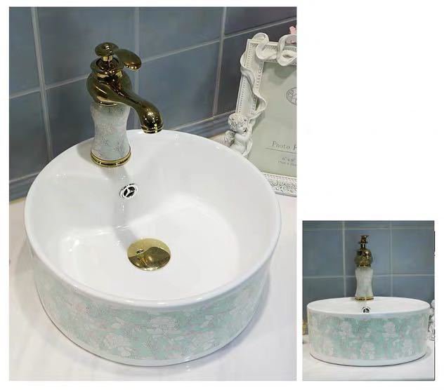 洗面ボウルセット 洗面ボール 陶器 手水鉢 手洗器 手洗い鉢 洗面器