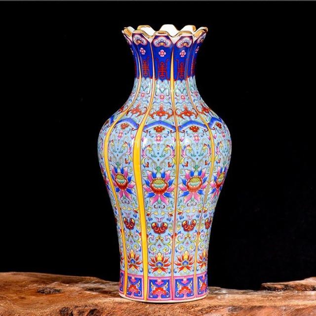 VA81花瓶 かびん 花器 花入れフラワーベース インテリア 雑貨 陶器