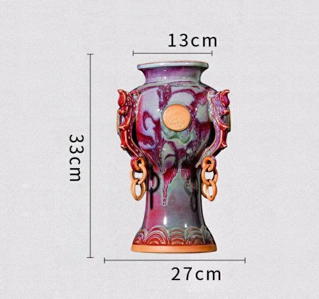 VA103花瓶 かびん 花器 花入れフラワーベース インテリア 雑貨 陶器