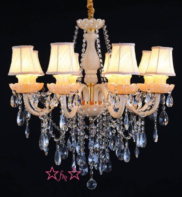 高級水晶ペンダントライト アンティーク調 洋風照明 ．シャンデリア  