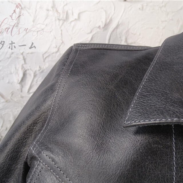 インディゴカウハイド 40's 101-Jタイプ Gジャン レザージャケットの