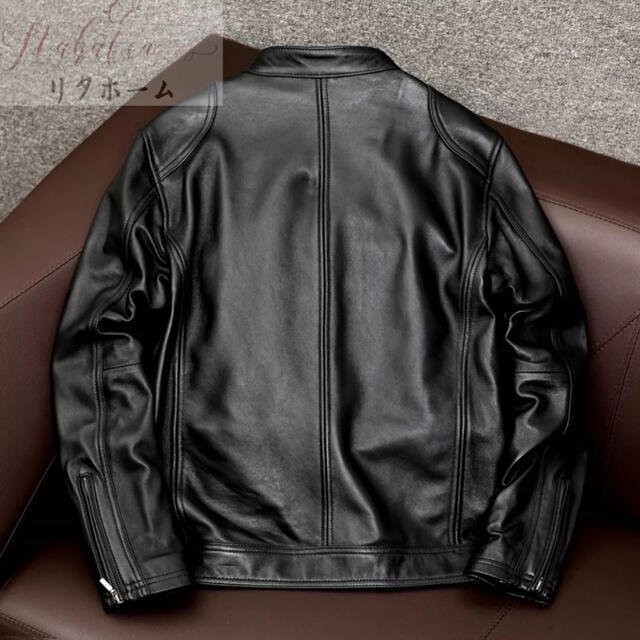 シープスキン ファーストタイプ Gジャン ライダース レザージャケット